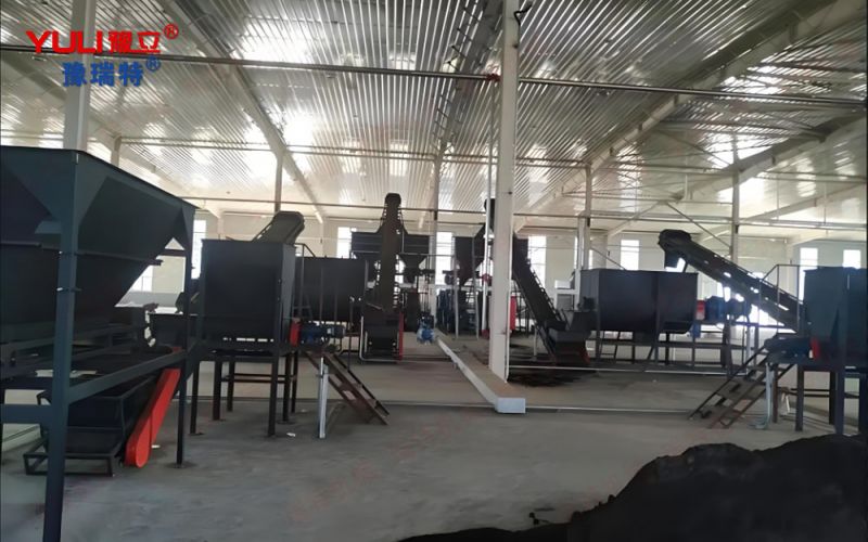 5000噸造粒有機肥生產(chǎn)線